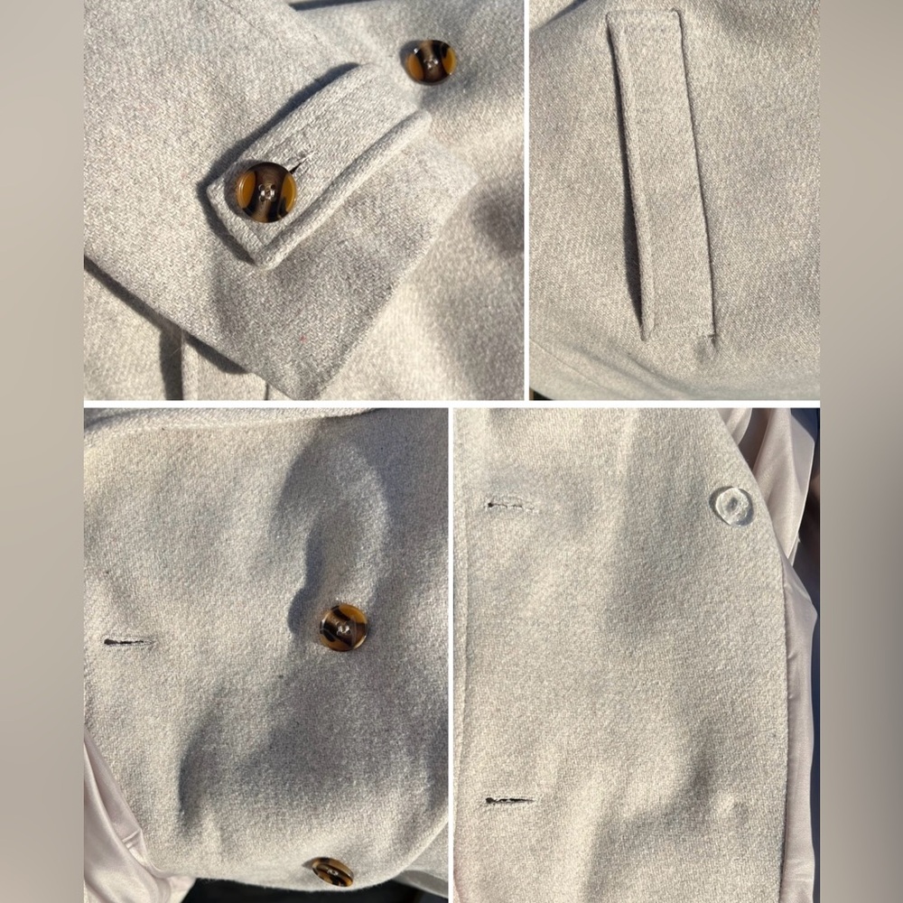 - Anthropologie XL Avec Les Filled Belted Overcoat! EUC! - Picture 11 of 15